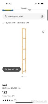 Policová zostáva Ikea Ivar - 4
