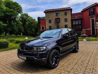 BMW X5 E53 Facelift 3.0xd 160kw diesel 4x4 BLACK mpacket - 4
