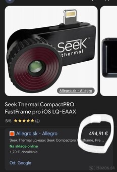 Termokamera pre IOS (apple) SEEK THERMAL COMPACT PRO - 4