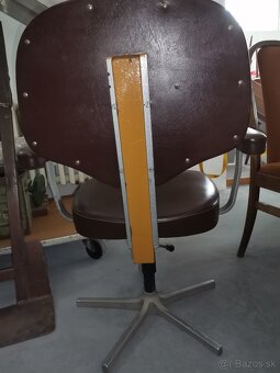 Retro Barber otocne kreslo kadernicke Vintage - 4