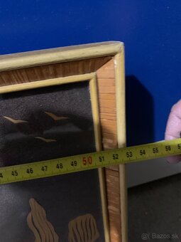 Obraz zo slamy - Horáreň - ľudová umeleclá tvorba - 4