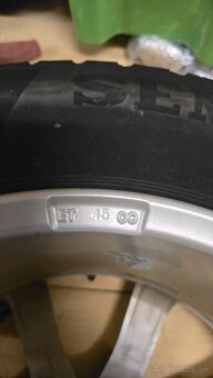 205/60R16 92H 4x100.zimné pneu aj snímače tlaku - 4