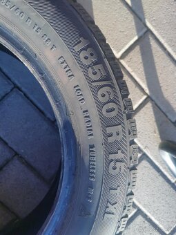 4ks zimné pneumatky 185/60 R15 TXL - 4