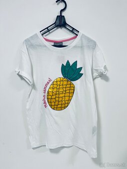 🍍 Aloha Summer Štýlové dievčenské tričko s ananásom ☀️ - 4