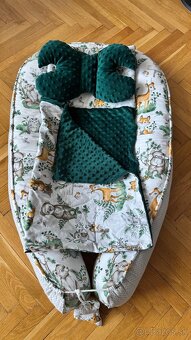 Hniezdo pre bábätko | 7-dielny set do postieľky - 4