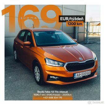Autopožičovňa Vranov,Humenné,Michalovce,Prešov,Košice - 4