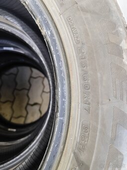 4ks letné pneumatiky Bridgestone 215/60 R17 - 4