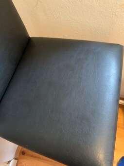 Drevená barová stolička - 4