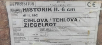 Predám zámkovú dlažbu Presbeton Historik II. - 4