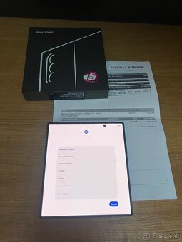Predám SAMSUNG GALAXY Z FOLD 7 12GB/1000GB, TOP, ZARUKA - 4