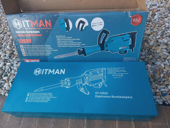 Elektrický Sekacie-búracie kladivo+spic a sekač - 4