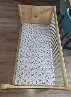 Detská postieľka z masívu - 4