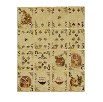Retro balíček poker kariet na vintage štýl - 4