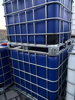 IBC NADOBA NADRZ 1000l Kontajner,plastovà nadrz - 4
