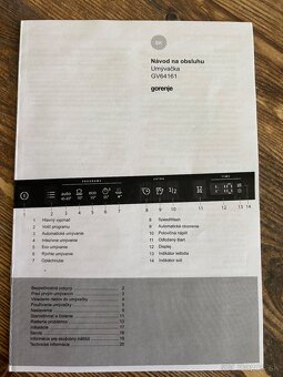 Darujem za odvoz umývačku riadu Gorenje - 4