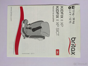 Autosedačka Britax KIDFIX II XP (15-36kg)(4-12rokov) - 4