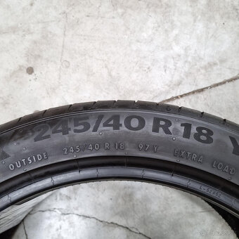 Letné pneumatiky 245/40 R18 CONTINENTAL DOT1017 - 4