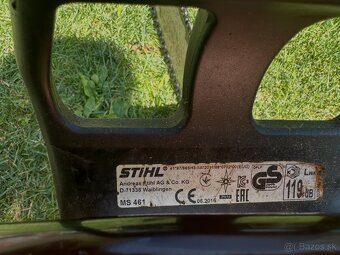 Motorová píla značky Stihl MS 461 - 4