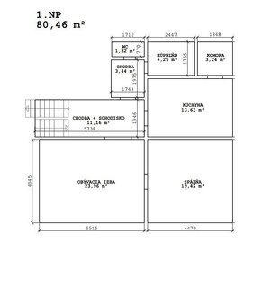 Investičná príležitosť - RD + pozemok 1230m2 LUČENECKÁ CESTA - 4