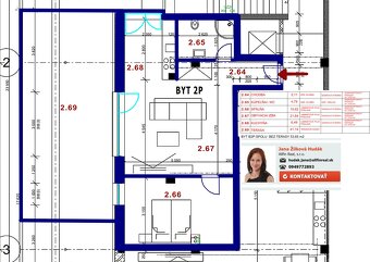 Moderný 2-izb. byt v centre Prešova s veľkou terasou. - 4