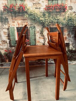 Balkónový drevený set Pitsburg - 4