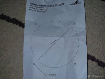 Stropne repro Monacor CRB-130/WS - 4