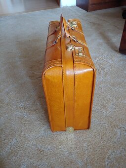 Nový kožený pilotný kufor - 4