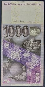 1000 Korún Slovenských rok 2005 NÁHRADNÁ SÉRIA A - 4