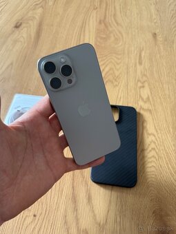 iPhone 15 Pro Max 512 gb Natural Titanium v záruke - 4