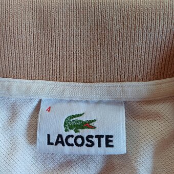 Lacoste krémové - 4
