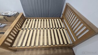 Dubova postel 140x200cm - 4