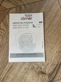 Detská autosedačka (vajíčko) Britax Romer Baby Safe 3 i-size - 4