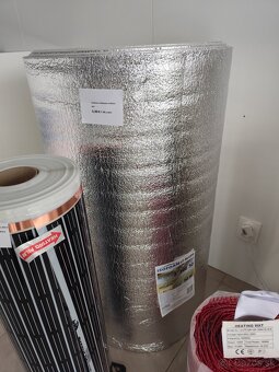 Elektrické vykurovacie fólie, podlahové kúrenie - 4