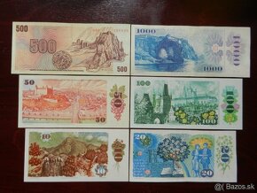 Československé UNC bankovky a iné - 4