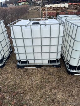 AKTUALNE:Ocel 1000l IBC kada, nadoba na vodu / ibc kontajner - 4