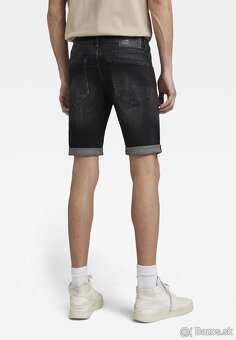panske riflove sortky, kratasy g-star raw 3301 velkost W35 - 4