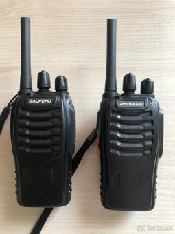 BAOFENG - vysielačky 2x + 2x nabíjačky - 4