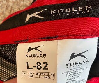 Protiporezne pilcicke nohavice monterky KÜBLER FOREST L - 4