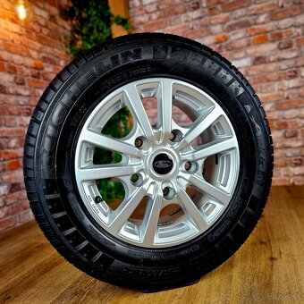 +TOP+ Alu R16 5x160 + letné pneu 215/65 R16 Ford transit... - 4