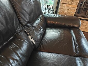 Luxusná kožená sedačka - 4