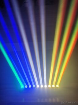 Rotačný led BAR beam RGBW 250W - 4