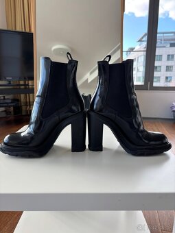 Alexander McQueen Tread Slick Chelsea Boot 'Black' - 4