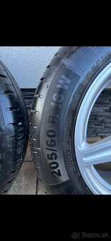 Originálne disky Audi R16 + letné pneumatiky Continental - 4