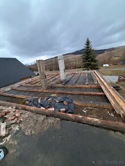 Drevo - starý krov - 4