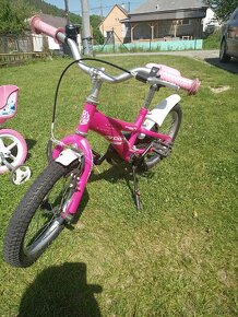 Dievčenský bicykel veľkosť 16 - 4