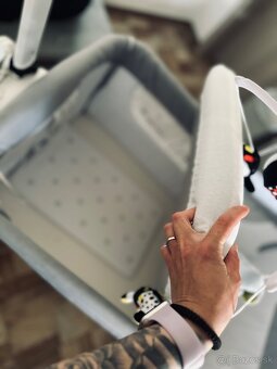 Postielka Cam Cullami + monitor dychu Nanny a príslušenstvo - 4