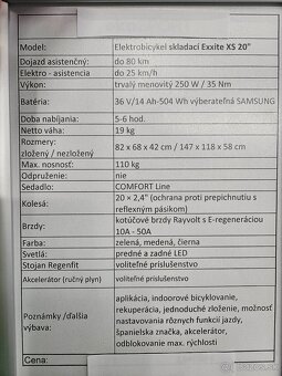 elektrobicykel skladací - 4