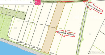 Na predaj pozemok s investičným zamerom 8571 m² Podunajské B - 4