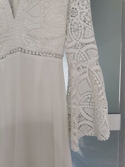 Boho svadobné šaty / popolnočné šaty - 4