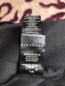 John Richmond úplne nová mikina XL, nenosená, rozmery na fot - 4
